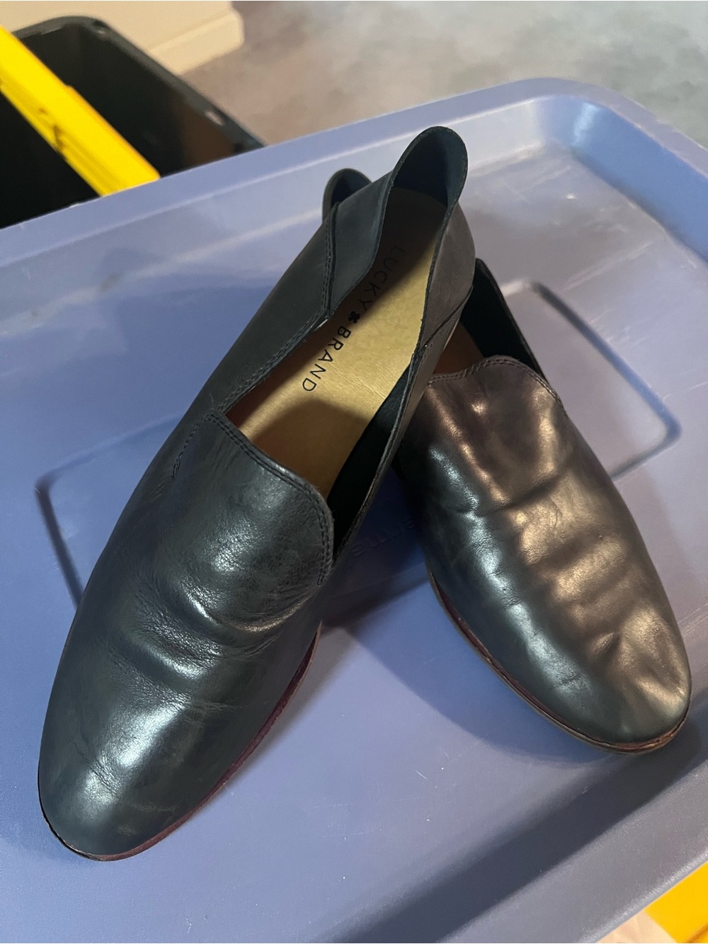 Lucky Brand Cahill Leather Flats 8.5